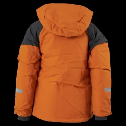 Discount Didriksons Lun Kids Jkt 3 Burnt Glow Flerfärgad