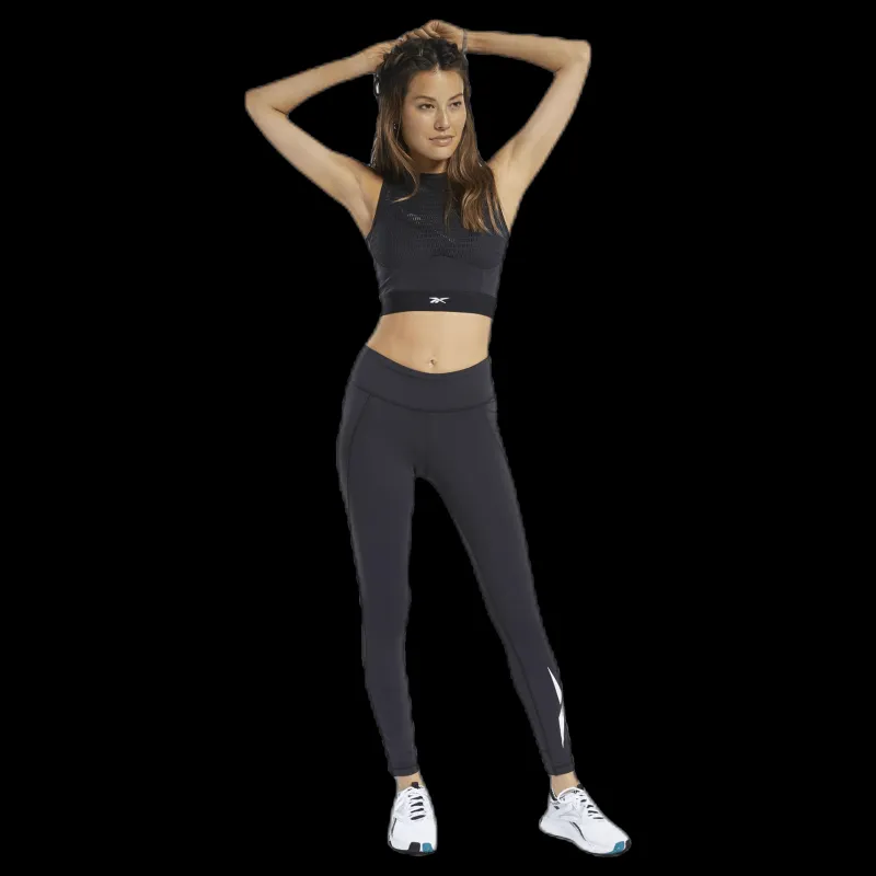 Reebok Lux Tight 2.0 Graphic White/Black Vit och Svart Best
