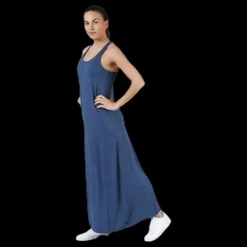 Online Tenson Lynnet Dress Blue Blå