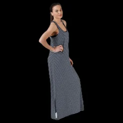 Tenson Lynnet Dress Blue/White Flerfärgad