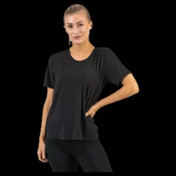 BLACC Lyric Basic Tee Black Svart Discount