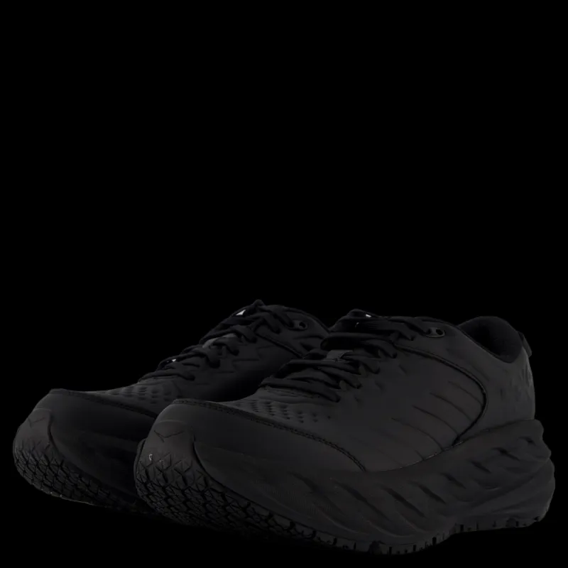 Hoka M Bondi Sr Wide Black / Black Svart Outlet