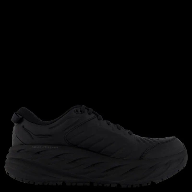 Hoka M Bondi Sr Wide Black / Black Svart Outlet