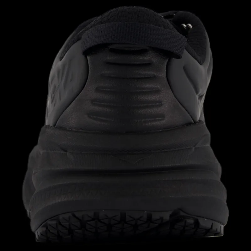Hoka M Bondi Sr Wide Black / Black Svart Outlet