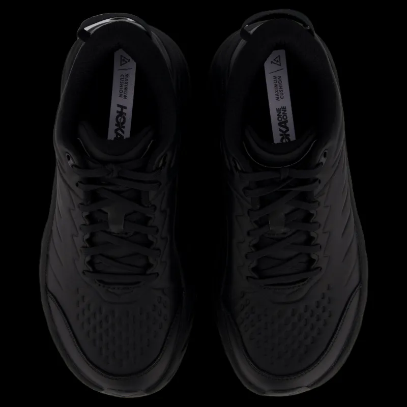 Hoka M Bondi Sr Wide Black / Black Svart Outlet