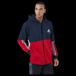 Best adidas M Cb Fz Hd Legink/scarle Blå