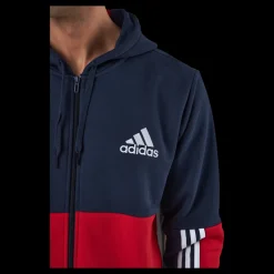Best adidas M Cb Fz Hd Legink/scarle Blå