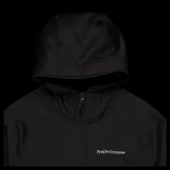 Online Peak Performance M Chill Light Zip Hood Black Svart