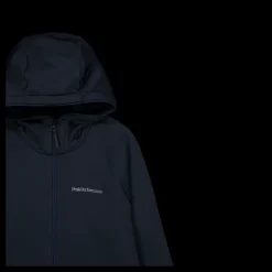 Best Peak Performance M Chill Light Zip Hood Blue Shadow Svart