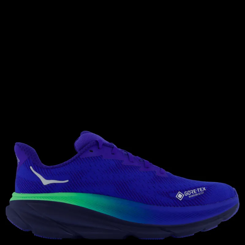 Hoka M Clifton 9 Gtx Dazzling Blue / Evening Sky Blå Sale