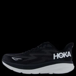 Sale Hoka M Clifton 9 Wide Black / White Svart