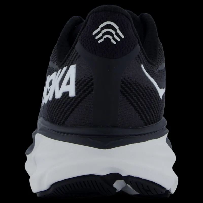 Sale Hoka M Clifton 9 Wide Black / White Svart