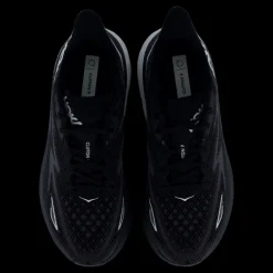Sale Hoka M Clifton 9 Wide Black / White Svart