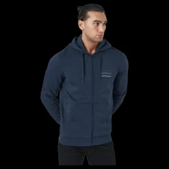 Peak Performance M Ground Zip Hood Blue Shadow Blå Hot