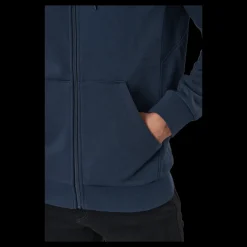 Peak Performance M Ground Zip Hood Blue Shadow Blå Hot