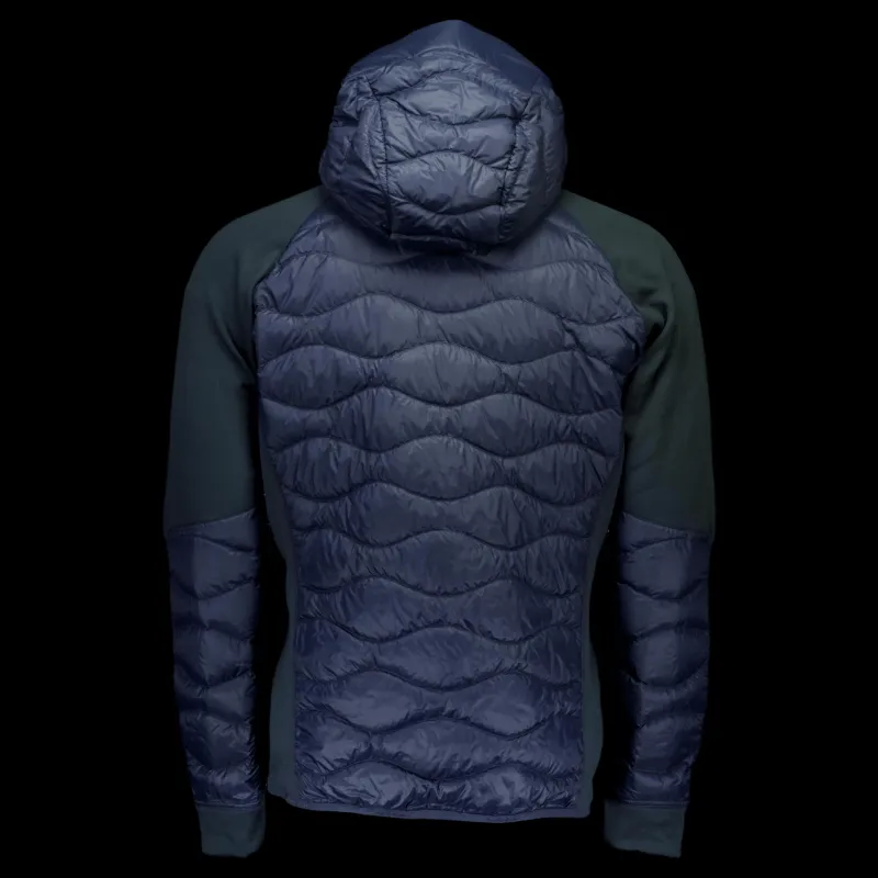 Peak Performance M Helium Down Hybrid Hood Blue Shadow Blå Hot