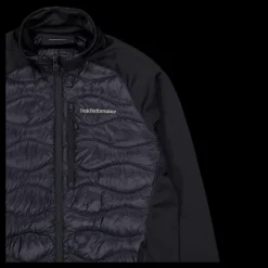 Peak Performance M Helium Down Hybrid Jacket Black Svart Best