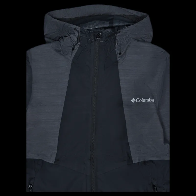 Columbia M Inner Limits Ii Jacket Black, Graphite Heather Svart