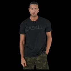 Casall M Logo Tee Black Svart