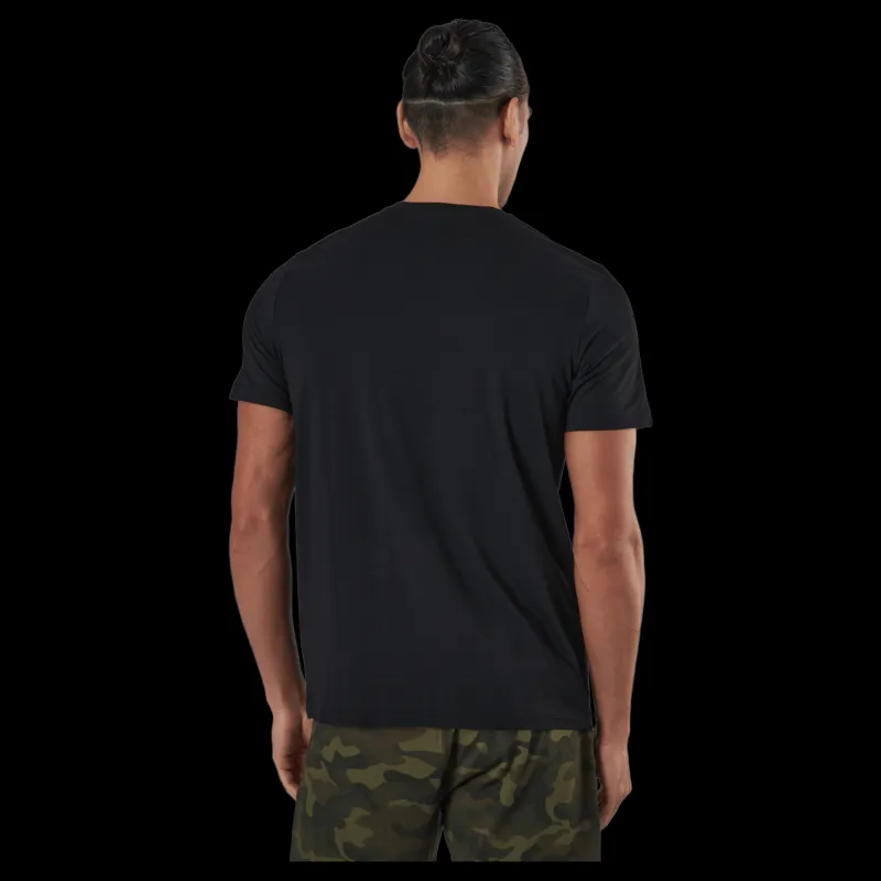 Casall M Logo Tee Black Svart