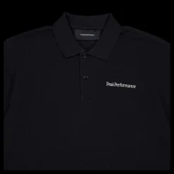 Peak Performance M Original Polo Black Svart Clearance
