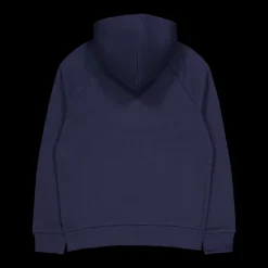 Peak Performance M Original Small Logo Hood Blue Shadow Blå Clearance