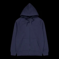 Peak Performance M Original Small Logo Zip Blue Shadow Blå Sale