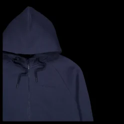 Peak Performance M Original Small Logo Zip Blue Shadow Blå Sale