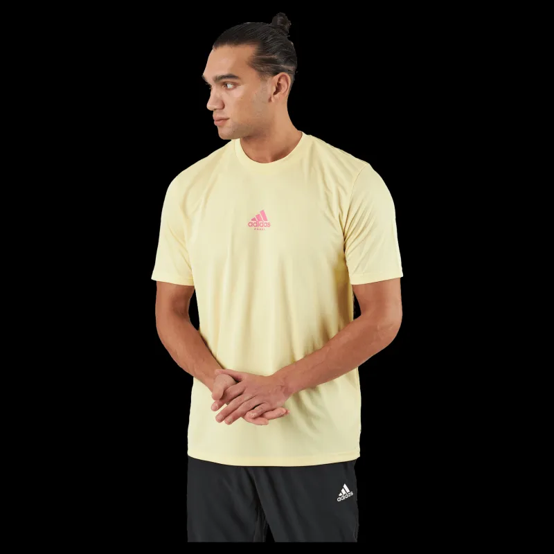 adidas Tennis M Padel Graphic Tee Gul