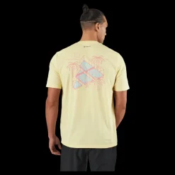 adidas Tennis M Padel Graphic Tee Gul