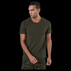 Discount Casall M Structured Tee Forest Green Grön