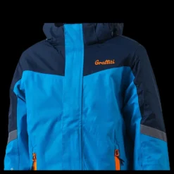 Graffiti Magan Ski Jacket W-GUARD 10.000 Blue Blå Hot