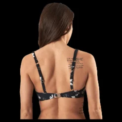 Hot Abecita Malaga Padded Wire Bra Black Svart