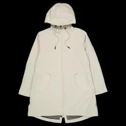 Sale Tenson Malou Parka Women Sustained Grey Beige