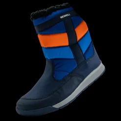 Sale Merrell M-Alpine Puffer Boot WTRPF Blue/Orange Blå och Orange