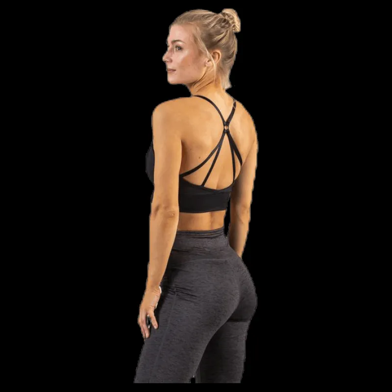 Online BLACC Mandala Bra Black Svart