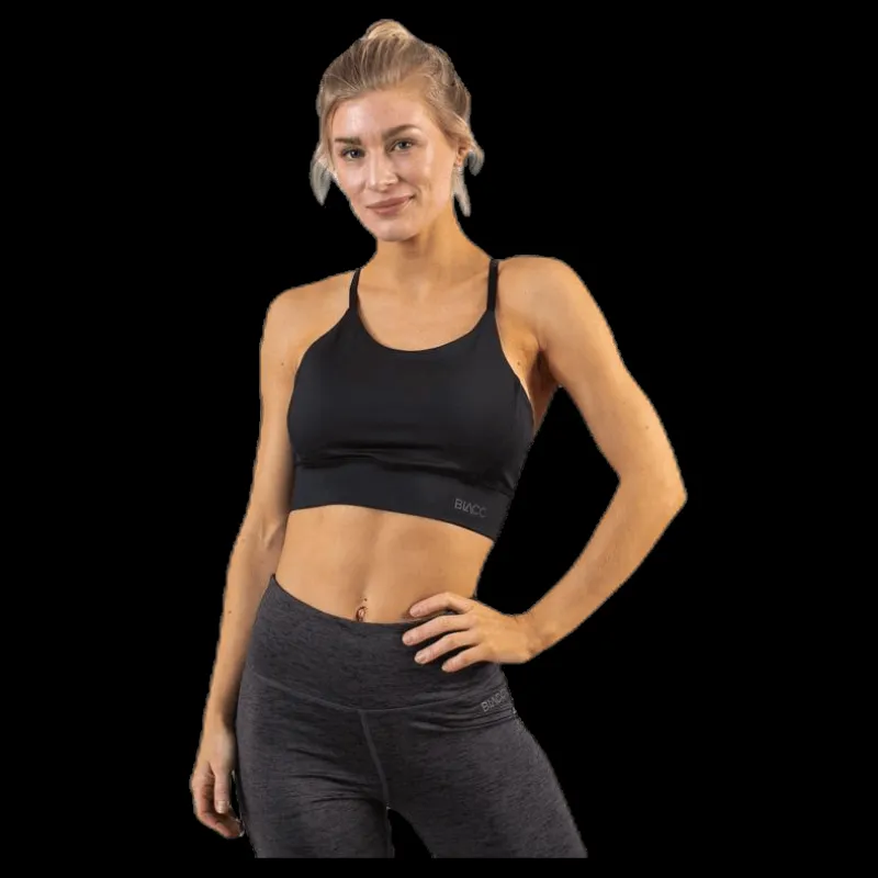 Online BLACC Mandala Bra Black Svart