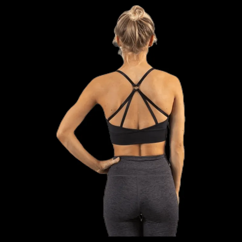 Online BLACC Mandala Bra Black Svart