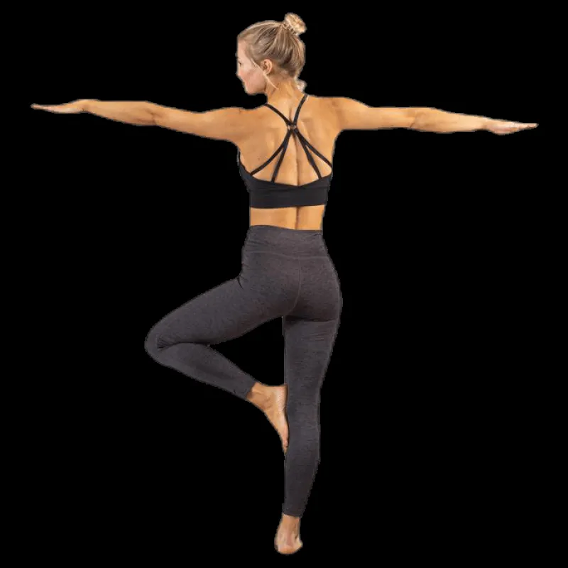 Online BLACC Mandala Bra Black Svart