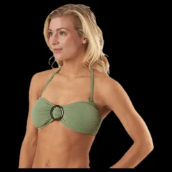 Waikani Beachwear Mano Bandeau Green Grön Hot