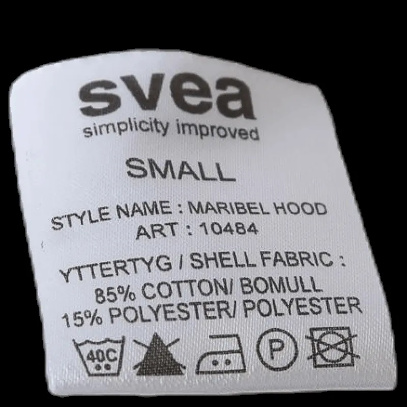 Svea Maribel Hood White Vit