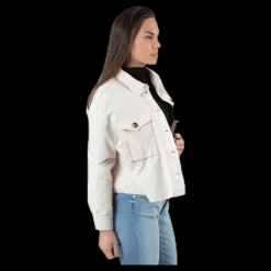 Only Marina Crop Jacket Grey Outlet