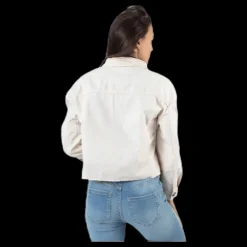 Only Marina Crop Jacket Grey Outlet