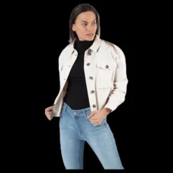 Only Marina Crop Jacket Grey Outlet