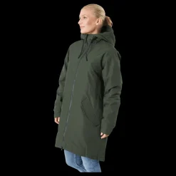 Didriksons Marta-lisa Wns Parka Green Discount