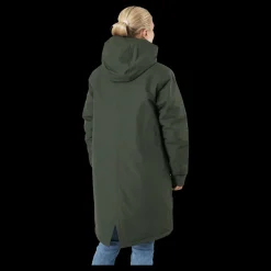 Didriksons Marta-lisa Wns Parka Green Discount