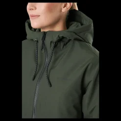 Didriksons Marta-lisa Wns Parka Green Discount