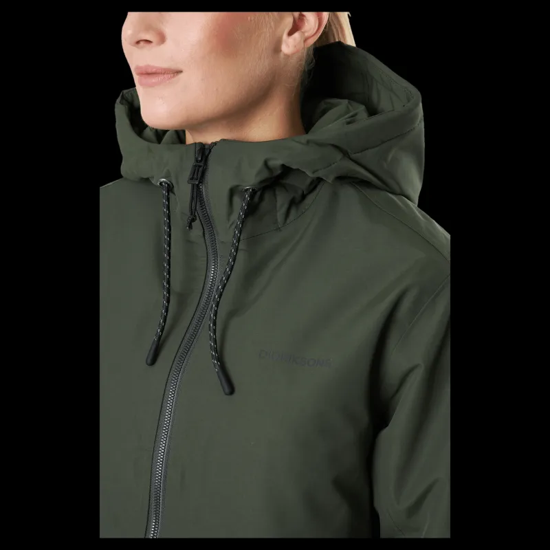 Didriksons Marta-lisa Wns Parka Green Discount