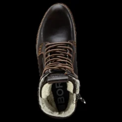 New Björn Borg Martyn Nu Mid Fur Brown Brun