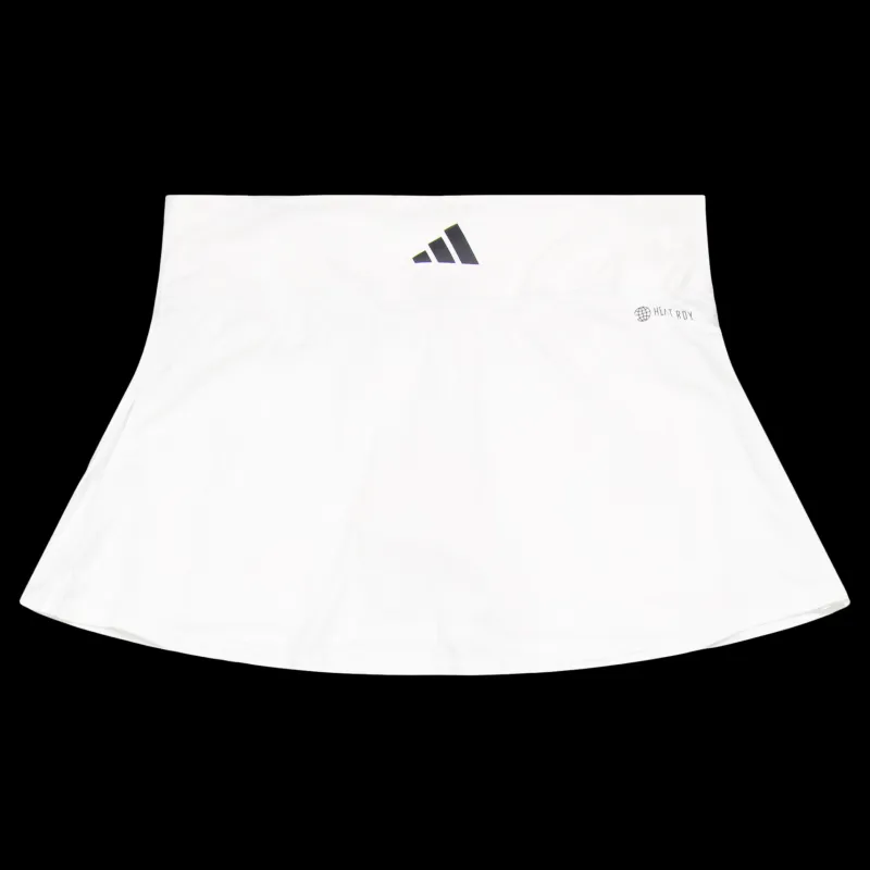adidas Tennis Match Skirt White Vit Clearance